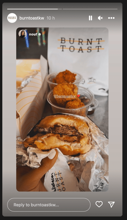 Instagram Content Formats for restaurants Stories-1