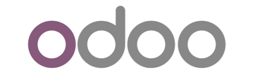 The logo of Odoo