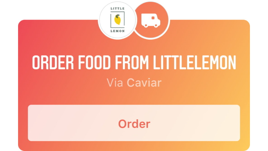 Without an Order Food button, you might be losing sales