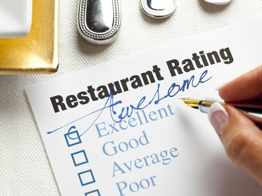 Restaurant review form