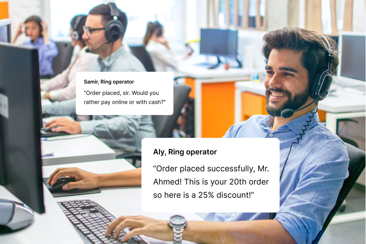 Control your restaurant costs with our call center service